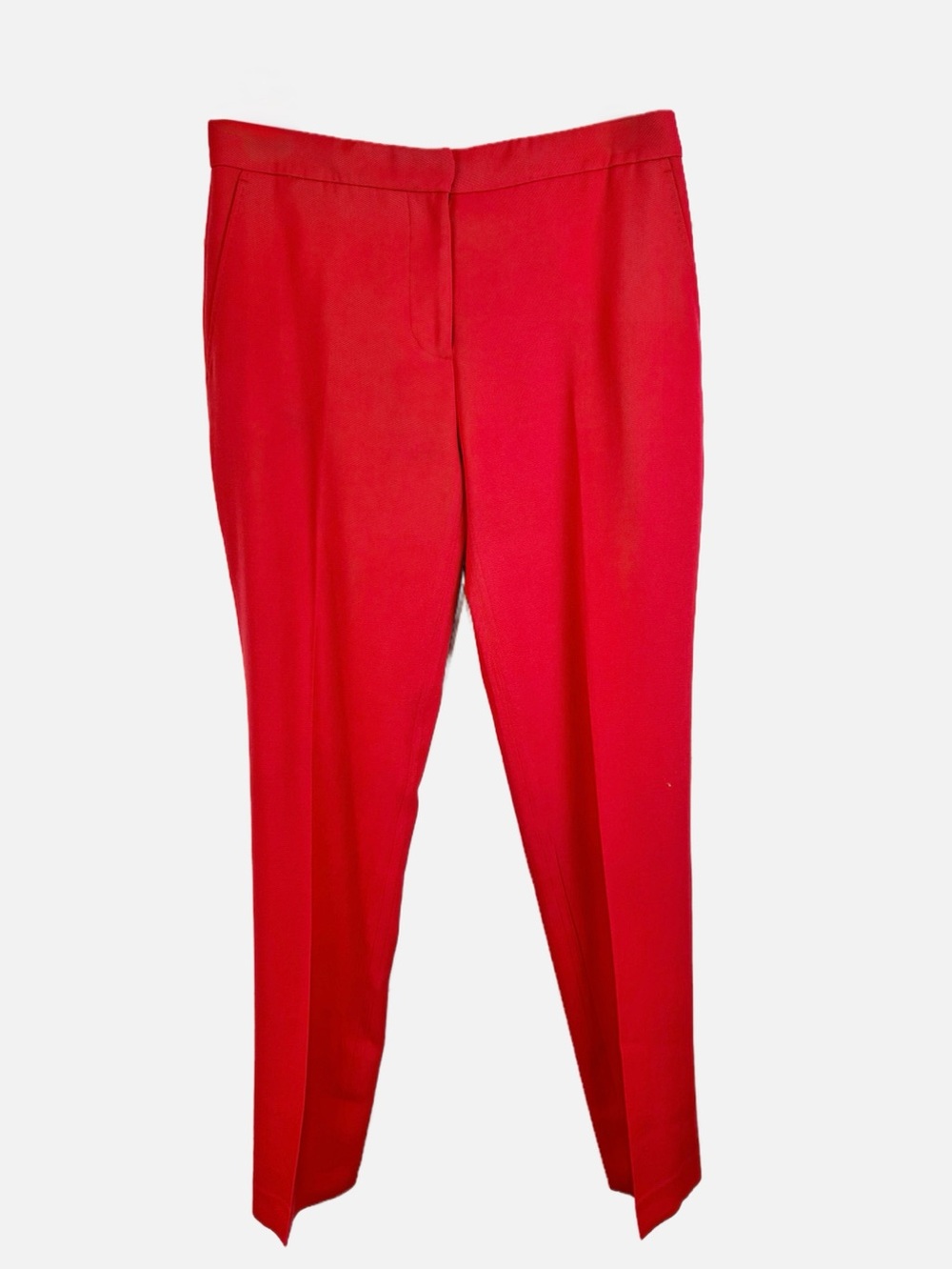 Burberry | Red Wool Trouser Pant, 4